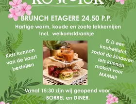 MOEDERDAG 10 MEI Verras alle lieve mama's met een heerlijke brunch etagere! 